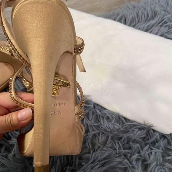 Versace heels with Swarovski crystals - Picture 11 of 15